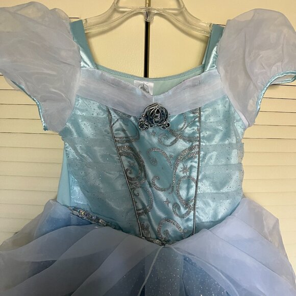 Disney Castle Collection Cinderella Costume/Dress-Up Dress Size: Child 7/8 - Picture 4 of 16